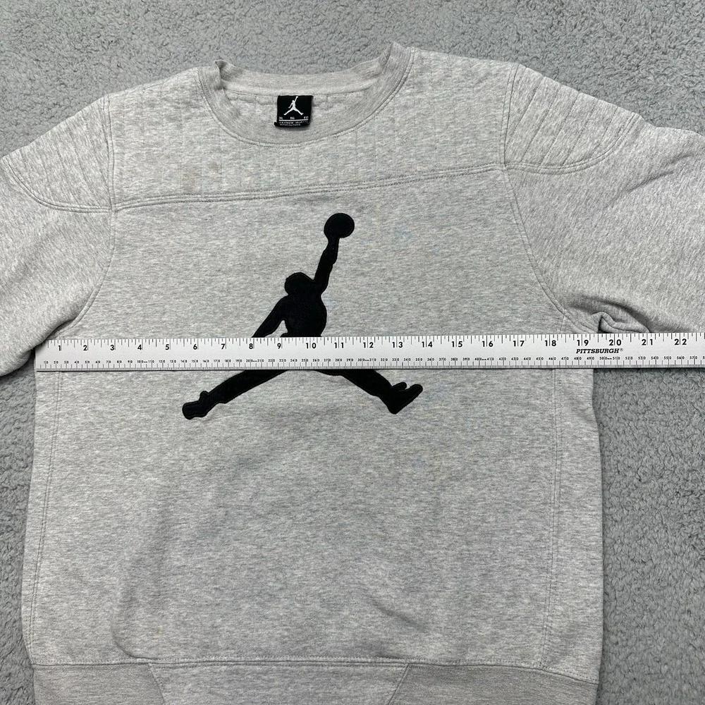 Nike Air Jordan Jumpman 3190-017 Youth XL 13-15 YRS Heather Gray Sweatshirt